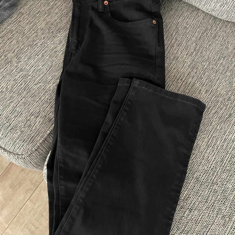 American Eagle Straight Black Jeans (31x32)